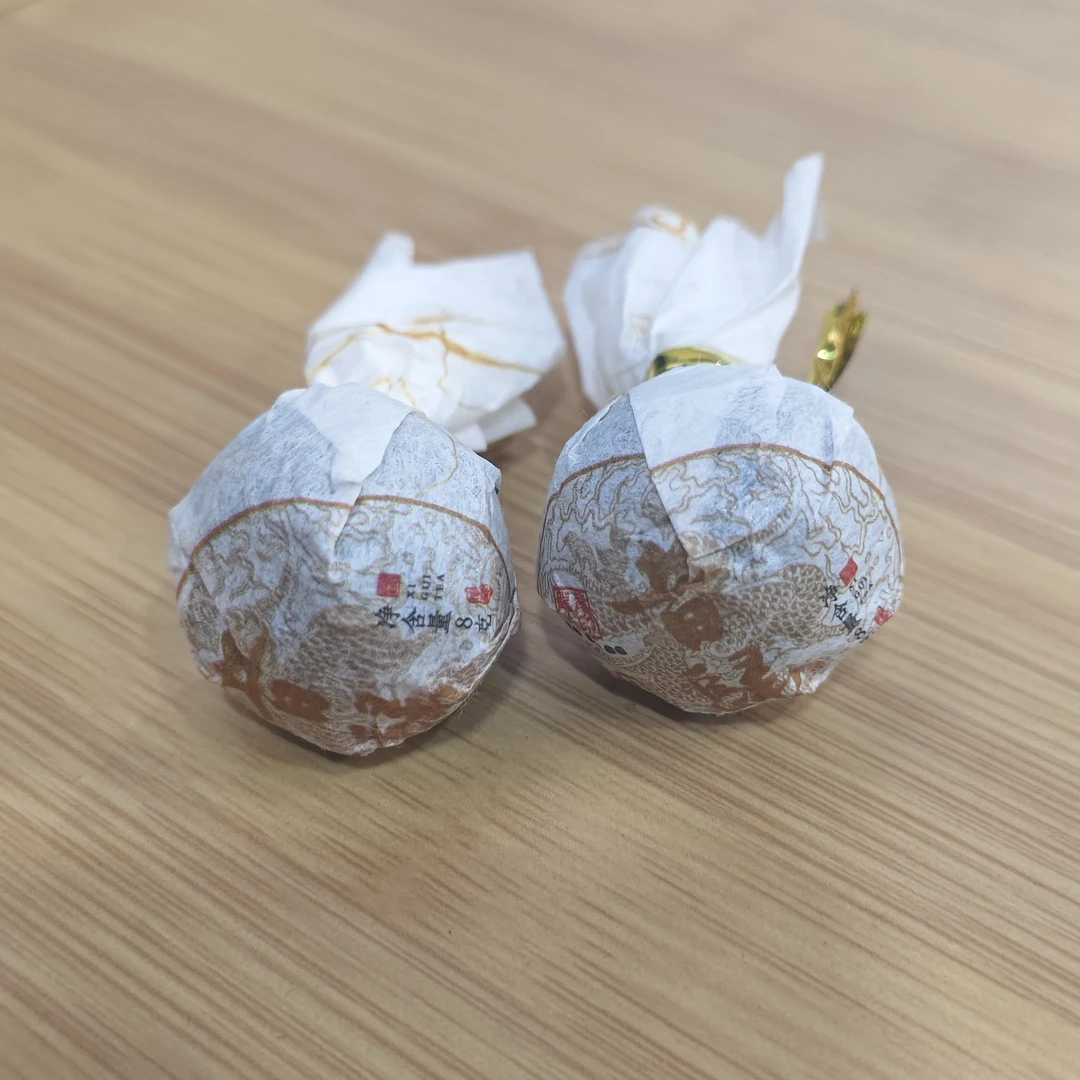 【9月17日】【MK0168】 2021年《昔归》春茶生茶龙珠8g