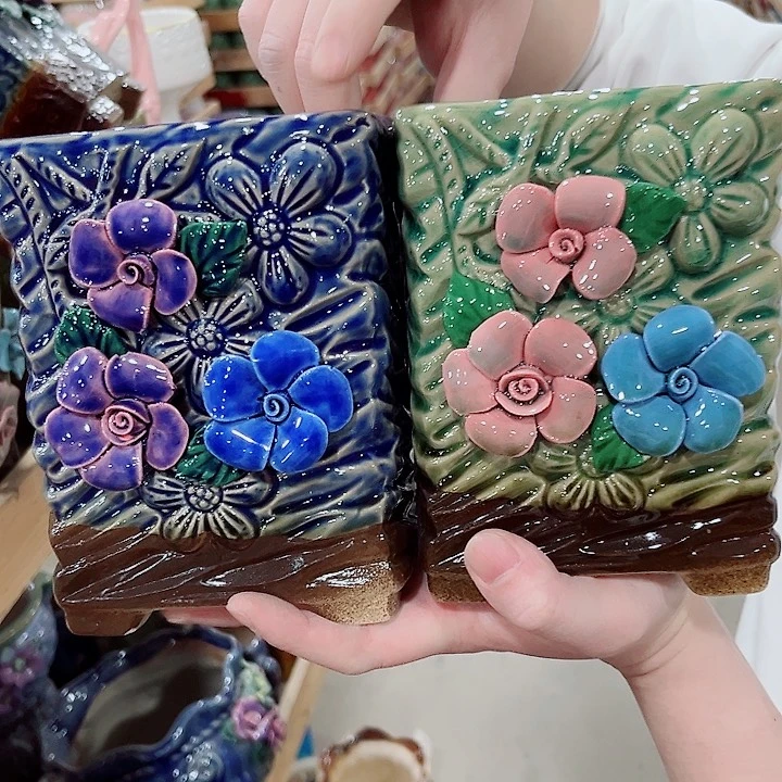 陶瓷陶瓷多肉植物花盆