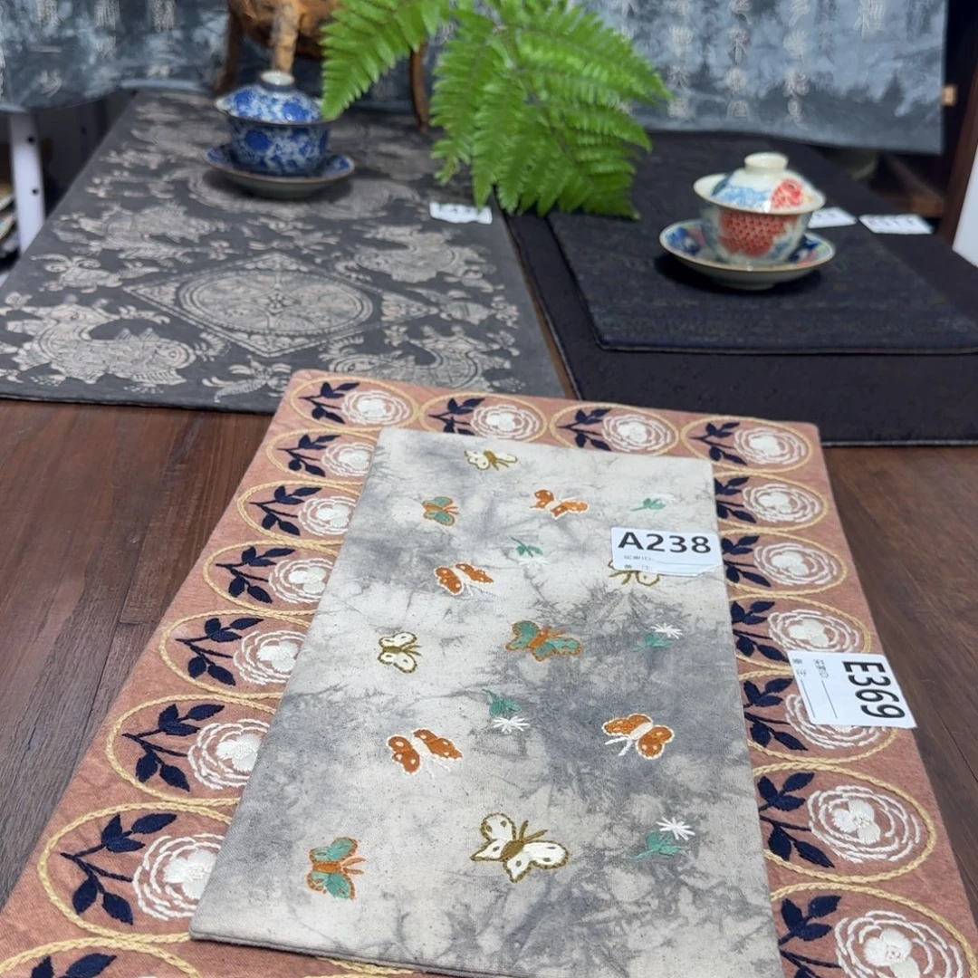 织绣20 都是一张价格三十六纺茶垫