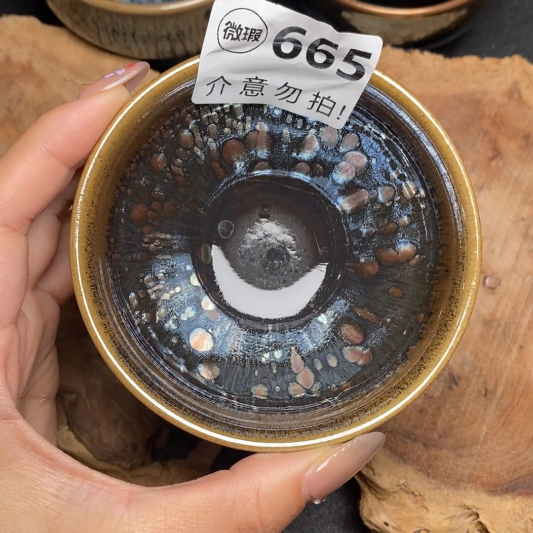 茶盏建窑建盏主人杯w665