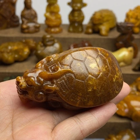 蛇纹石玉未镶嵌颈饰67