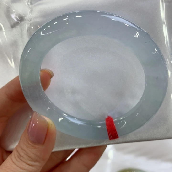 未镶嵌手镯翡翠52圆条