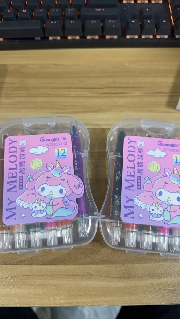 广博 - 三丽鸥 旋转蜡笔