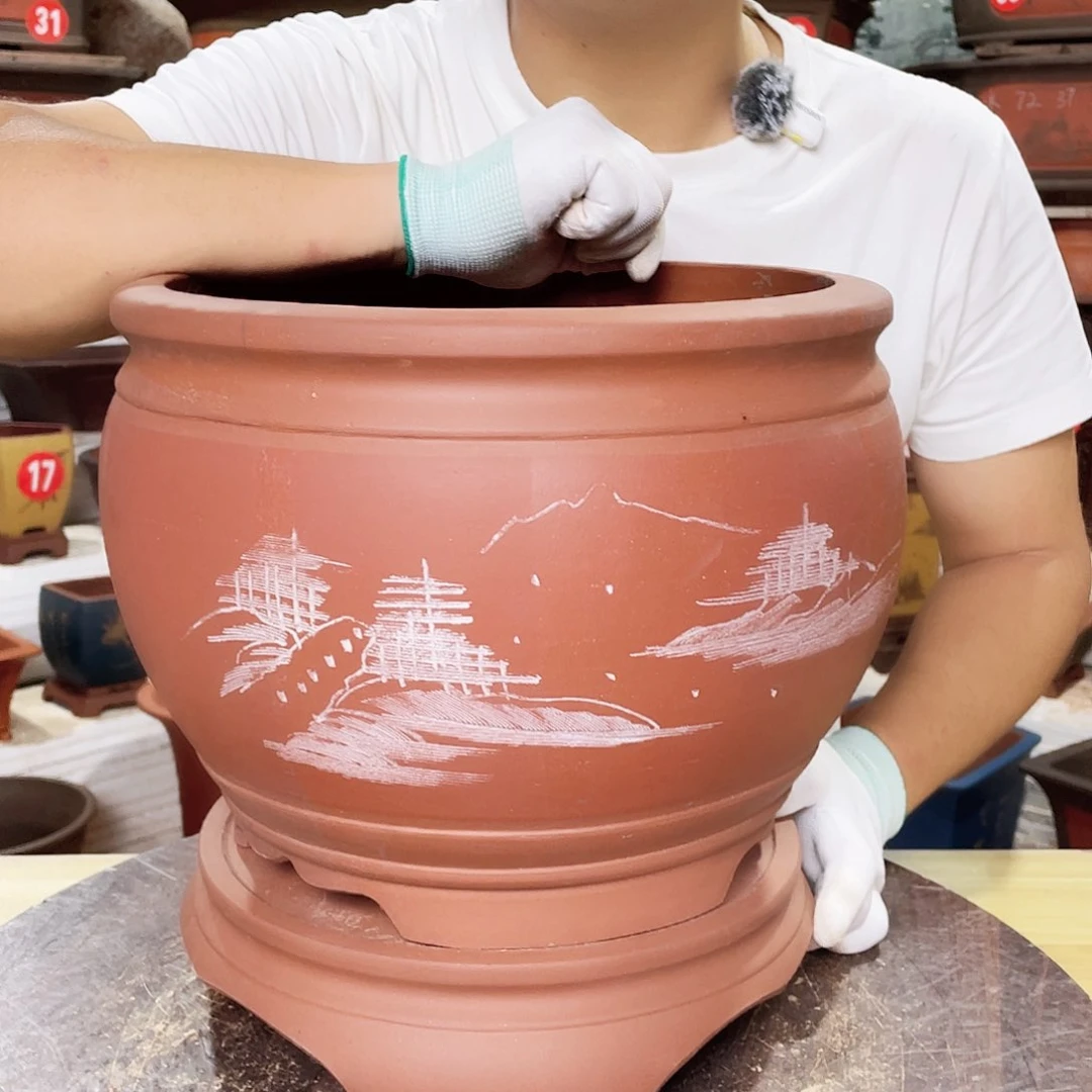 紫砂花盆工厂直发