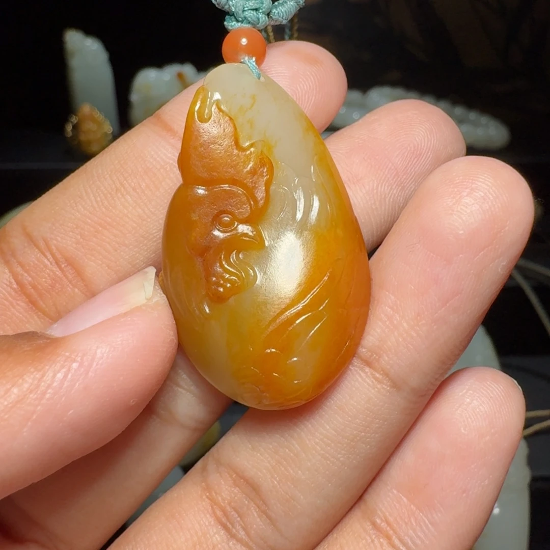 马***长和田玉未镶嵌颈饰