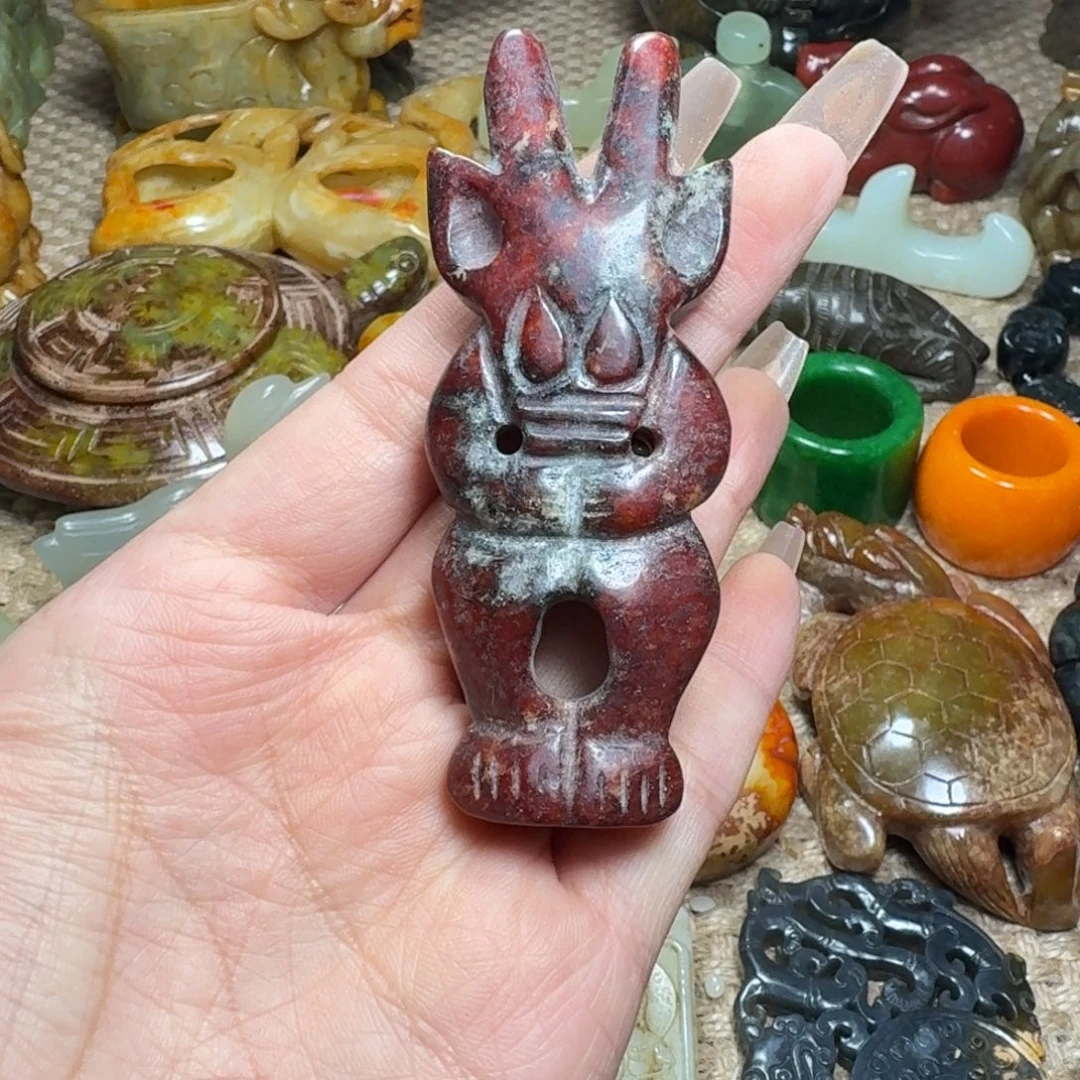 白玉菩提吊坠挂件