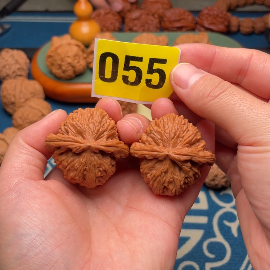 吊坠文玩核桃41全品球白055号