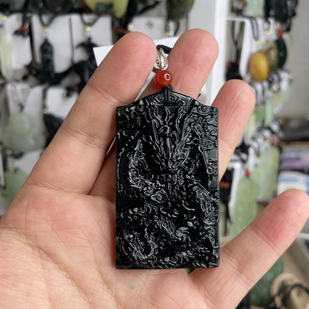 【闪购商品】岫玉颈饰未镶嵌无**卒龙