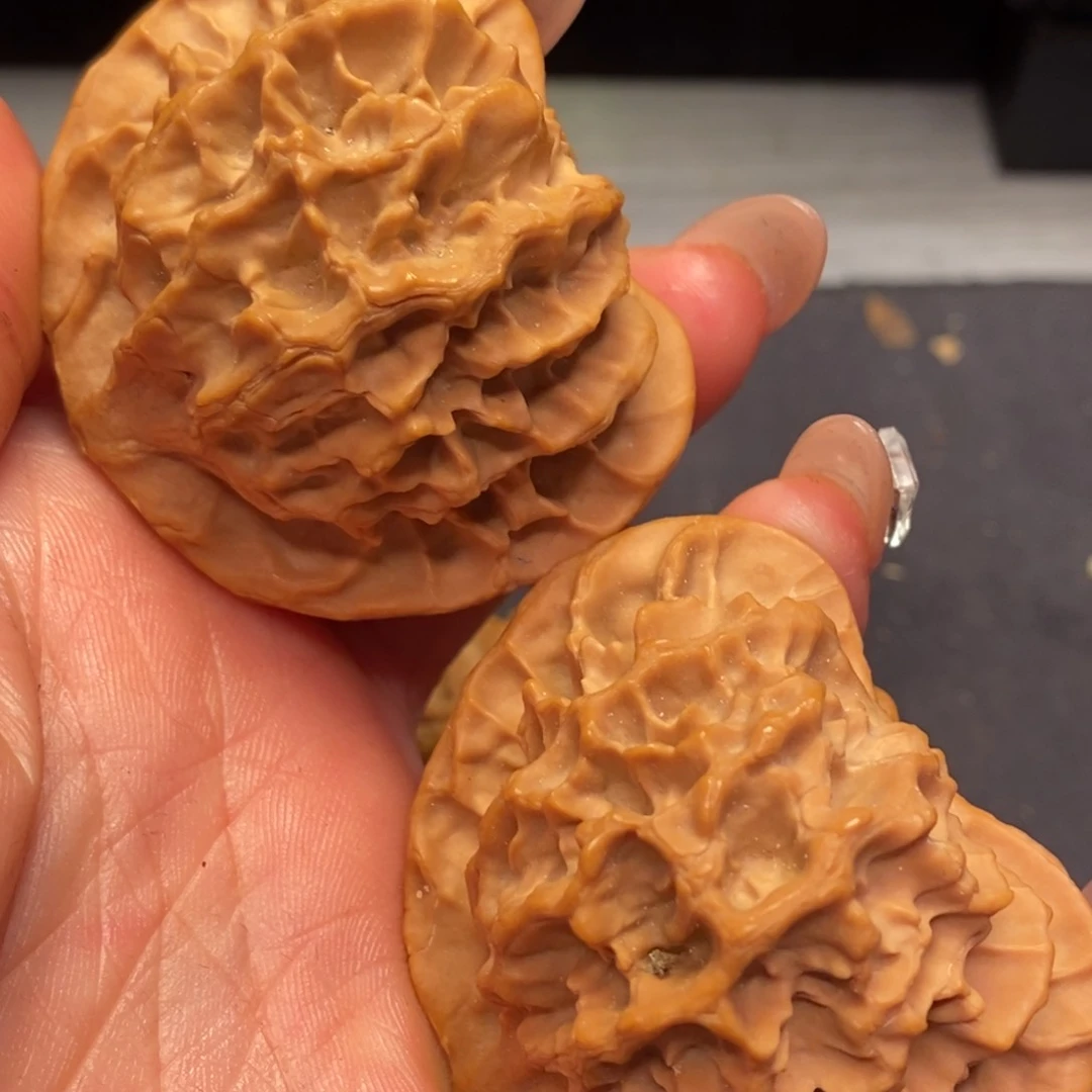 文玩核桃把件秦岭野生的