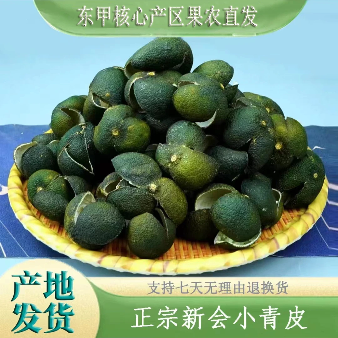 梅江塞口围小青皮2025年新会陈皮小青皮现摘现发新会发货
