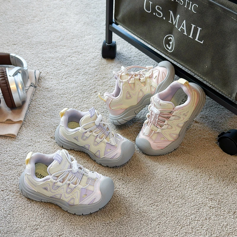 儿童体训鞋女童鞋子2025秋季新款休闲透气运动鞋5907