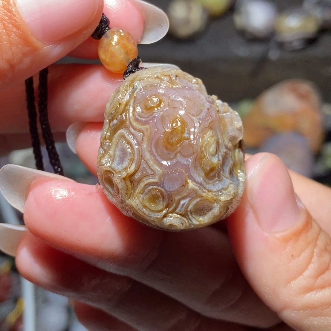 未镶嵌玛瑙/玉髓珠宝半成品