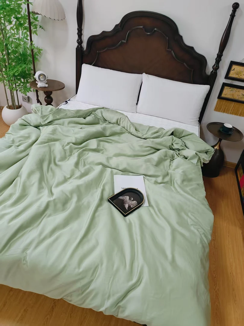 莱赛尔天丝纯色双人被套标准200*230微瑕～R65