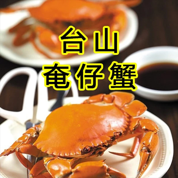 【奄仔蟹】台山青蟹.生猛鲜活到家 2.5-4两/只螃蟹海鲜