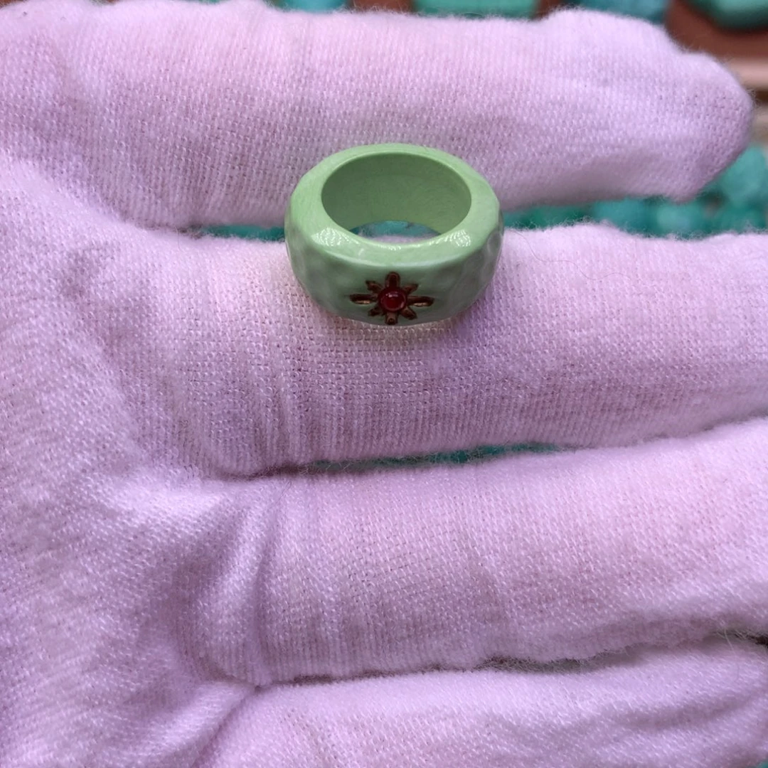 原生态散珠配珠跑环内径卡11.4