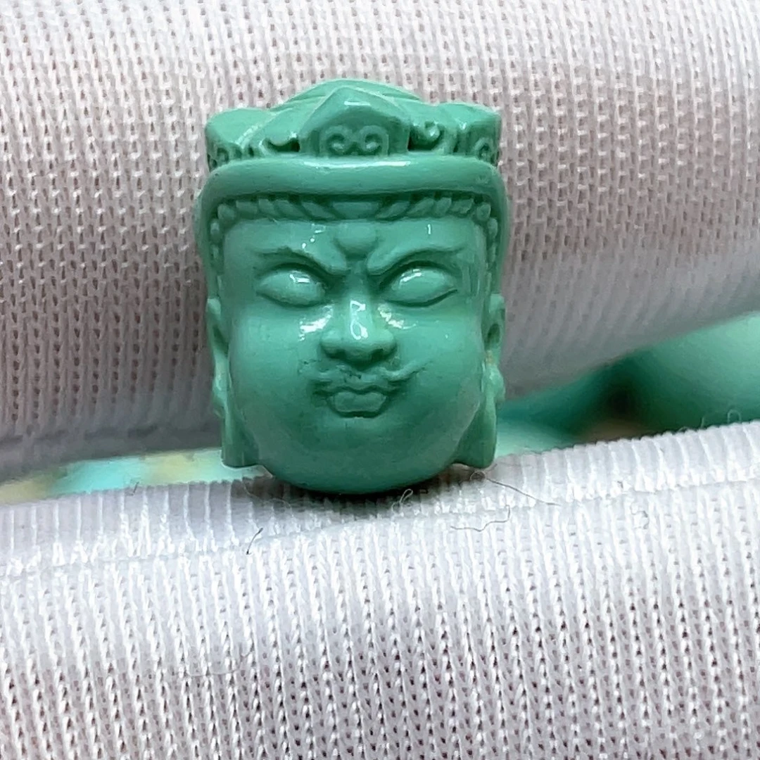 绿松石未镶嵌挂件