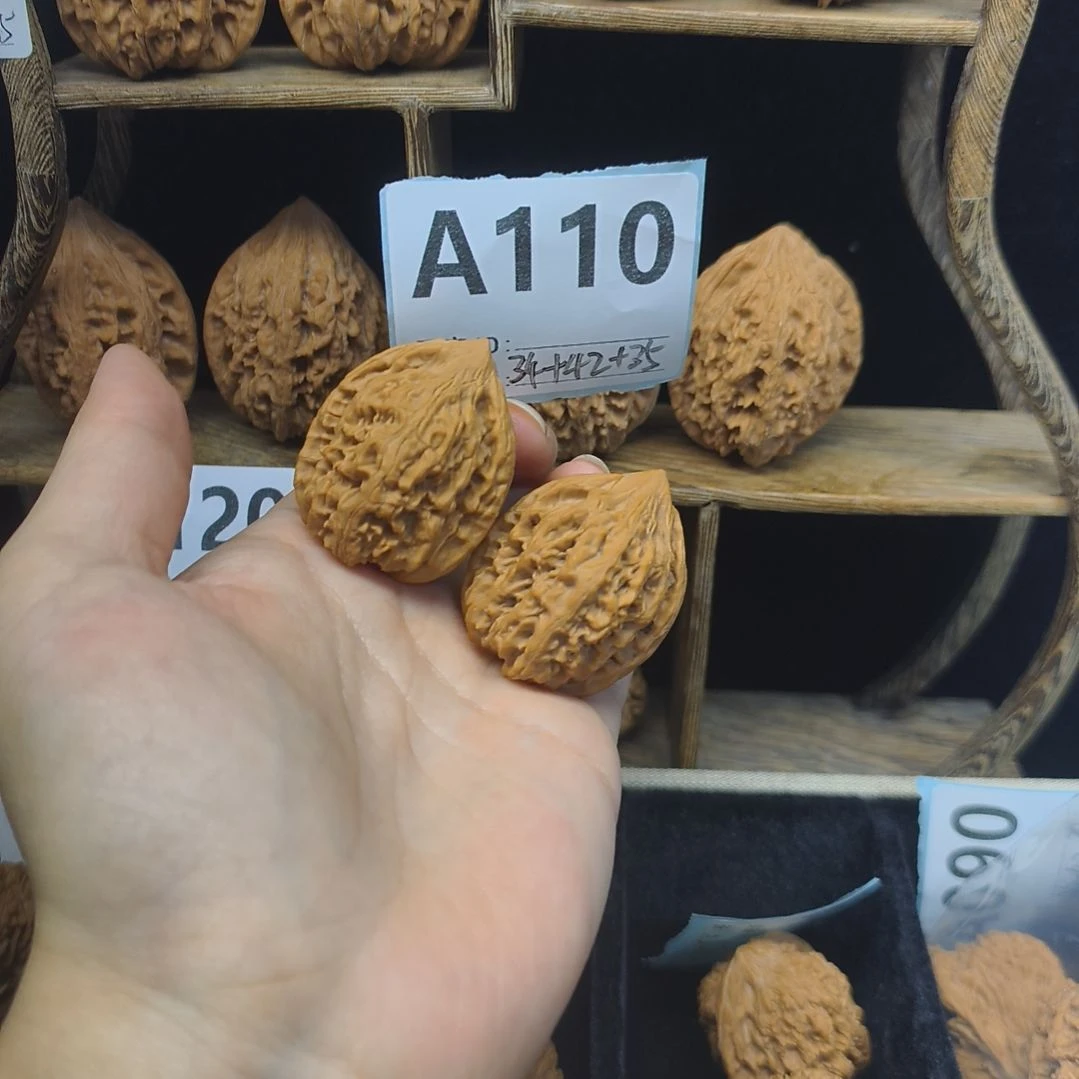 把件文玩核桃34全品鸡心