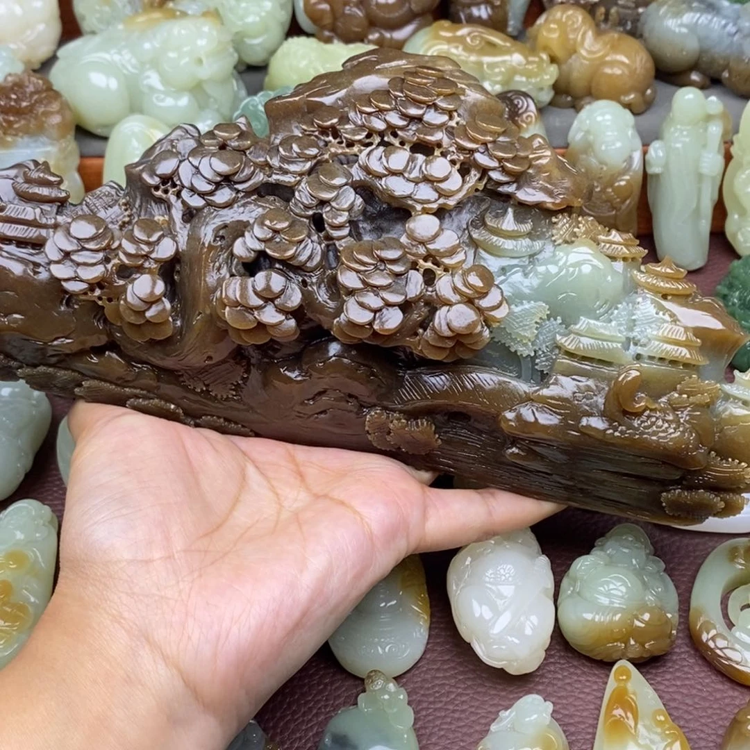 和田玉（糖玉）未镶嵌挂件