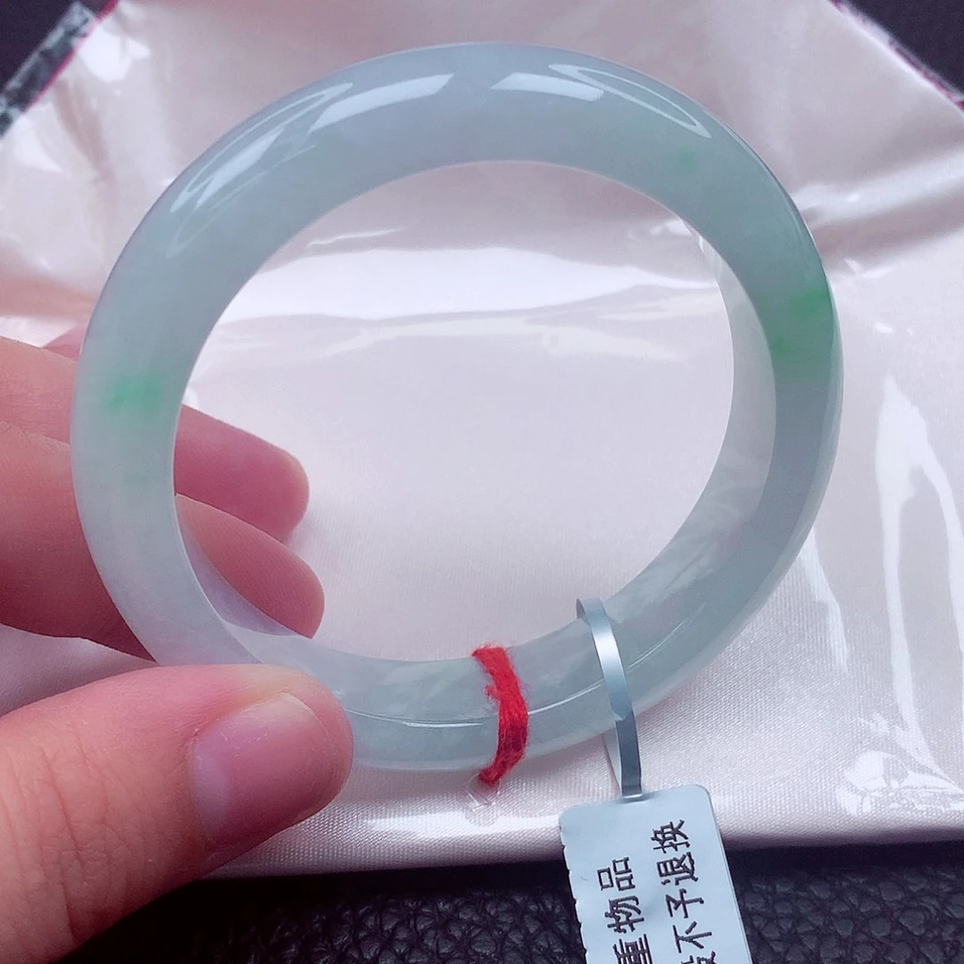 翡翠未镶嵌手镯天然缅甸翡翠A货