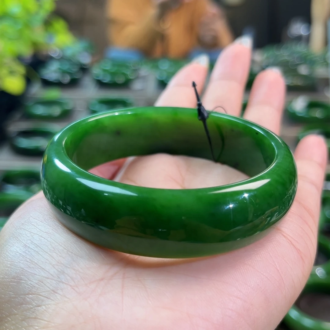 未镶嵌手镯和田玉（碧玉）5758