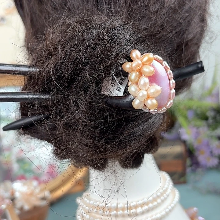 未镶嵌淡水珍珠发饰