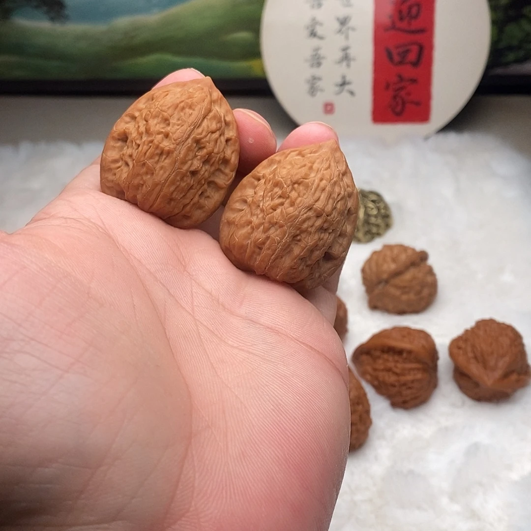 吊坠文玩核桃34望天吼