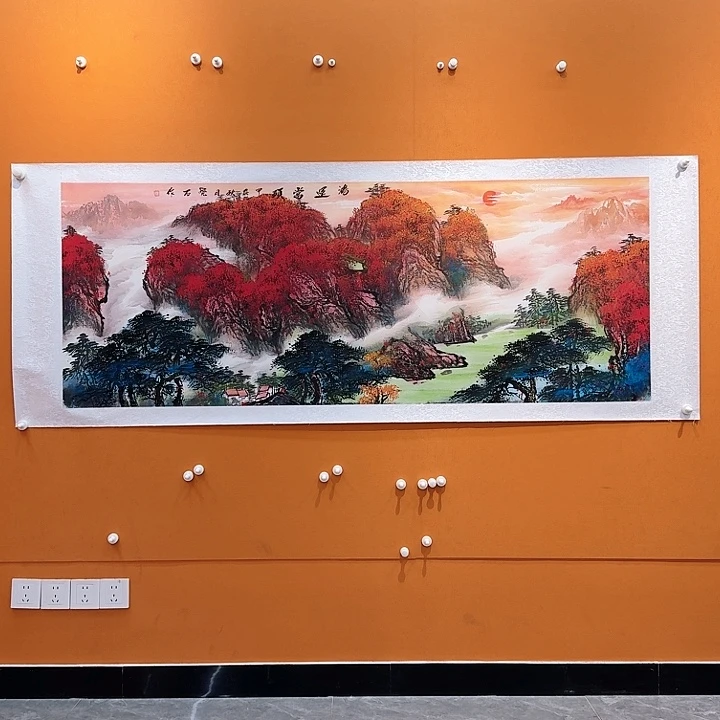 国画书法作品多次参加全国