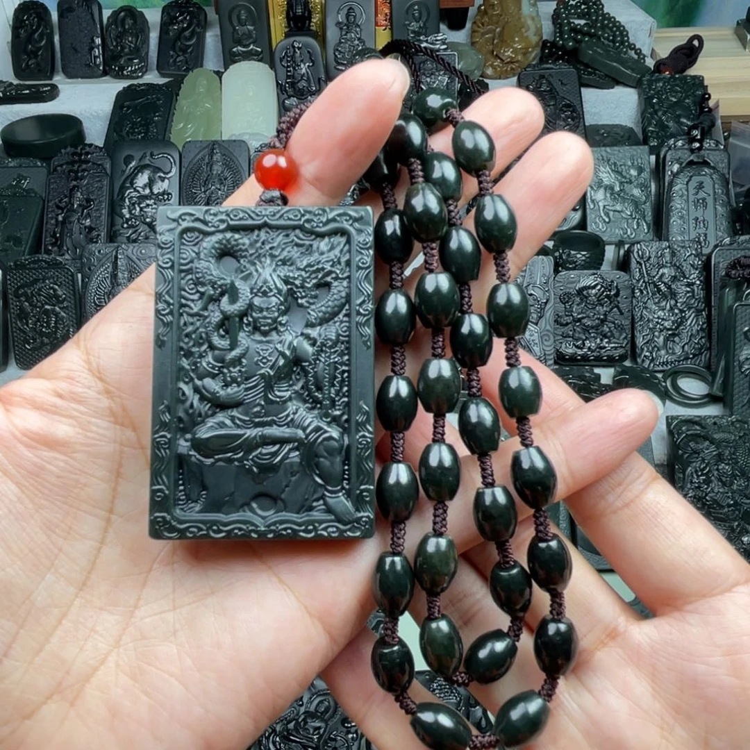 颈饰未镶嵌和田玉