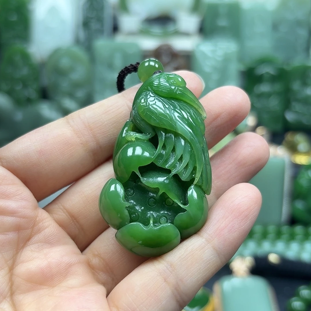 和田玉挂件未镶嵌