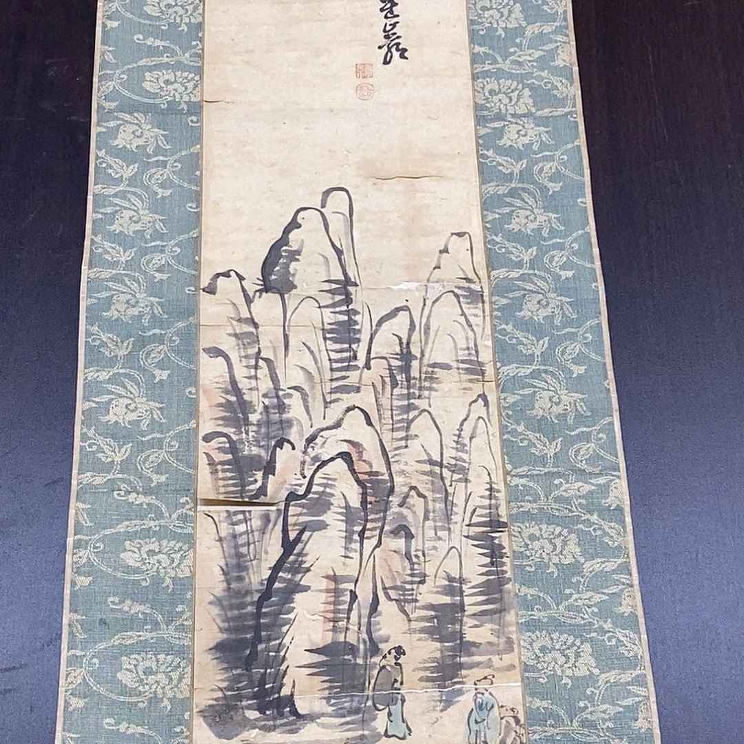 横款装饰画山水画
