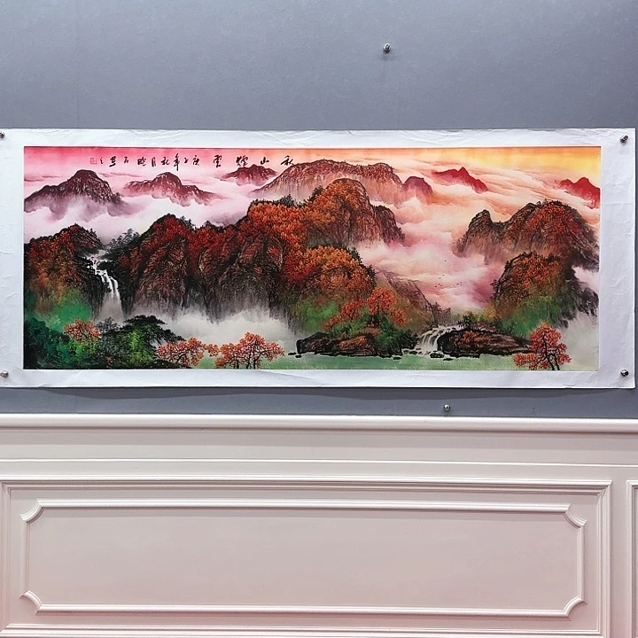 国画书法作品多次参加