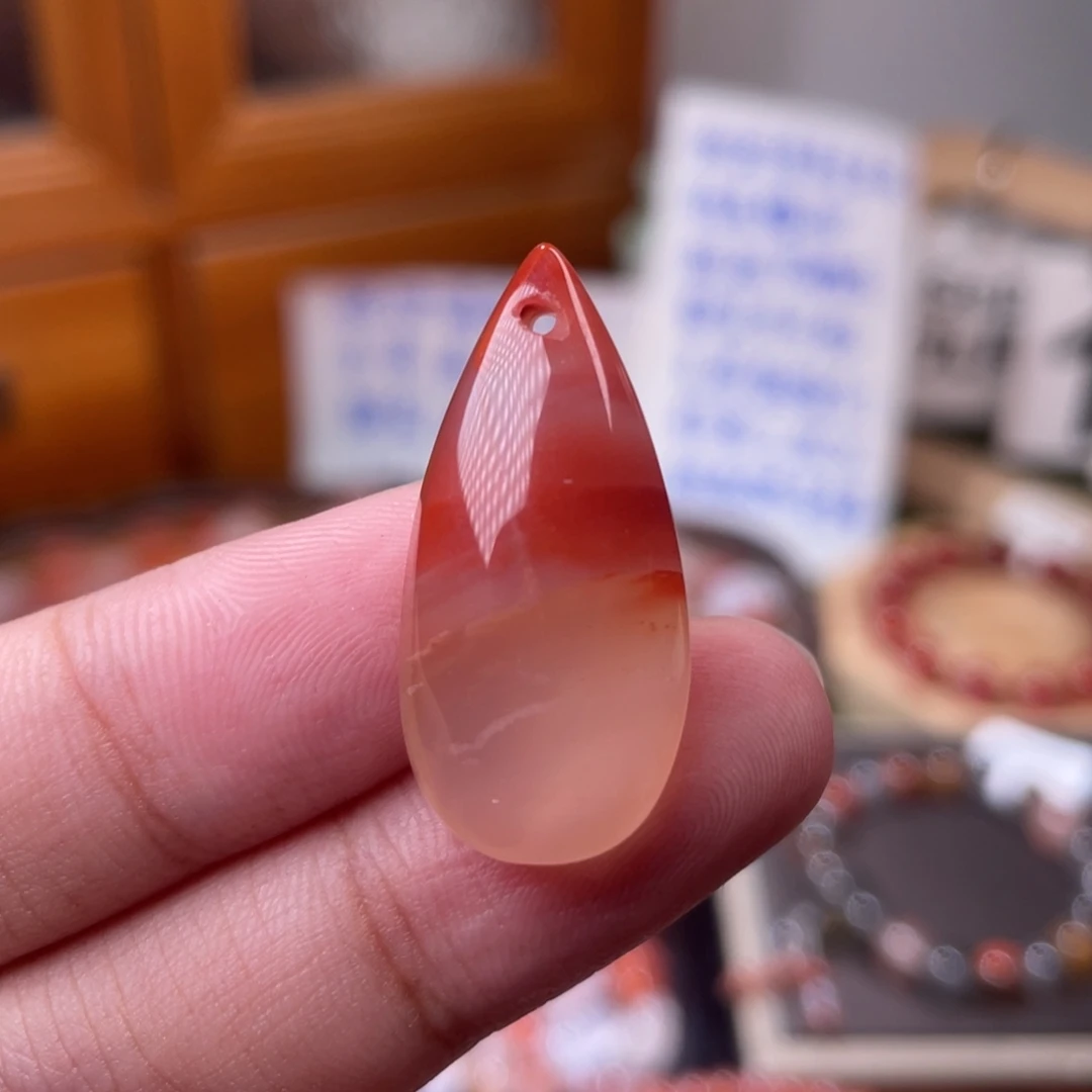未镶嵌南红玛瑙挂件11426