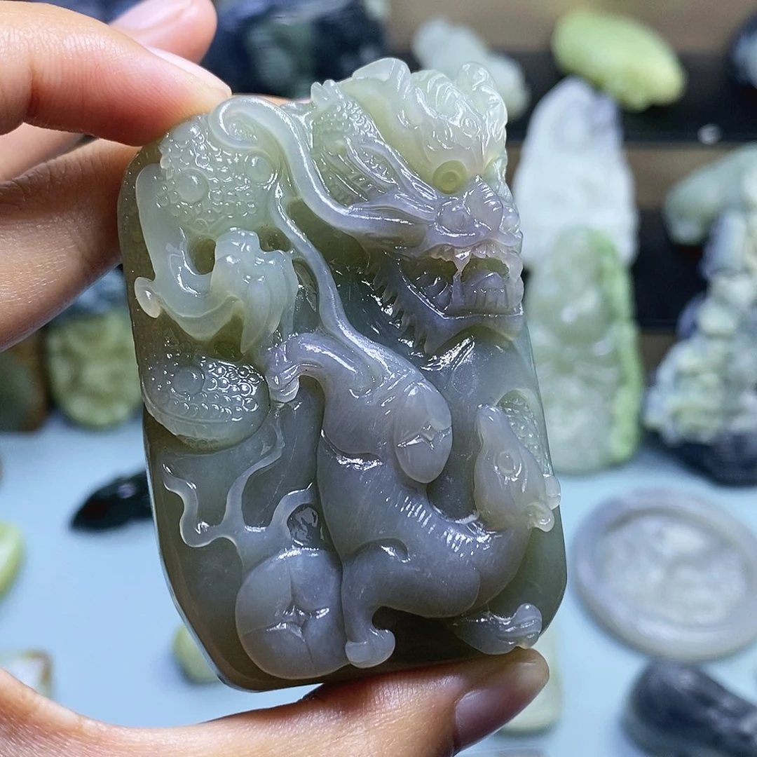 【闪购商品】颈饰未镶嵌和田玉庚*子