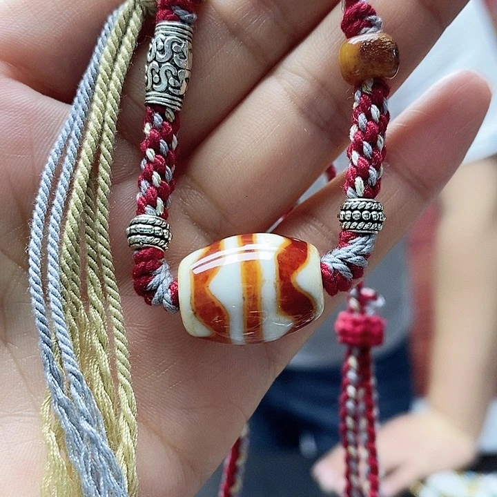玛瑙/玉髓合金颈饰