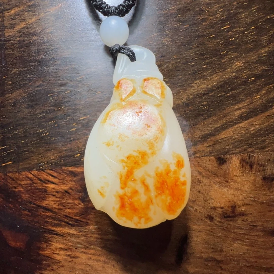 和田玉吊坠(不含链)未镶嵌