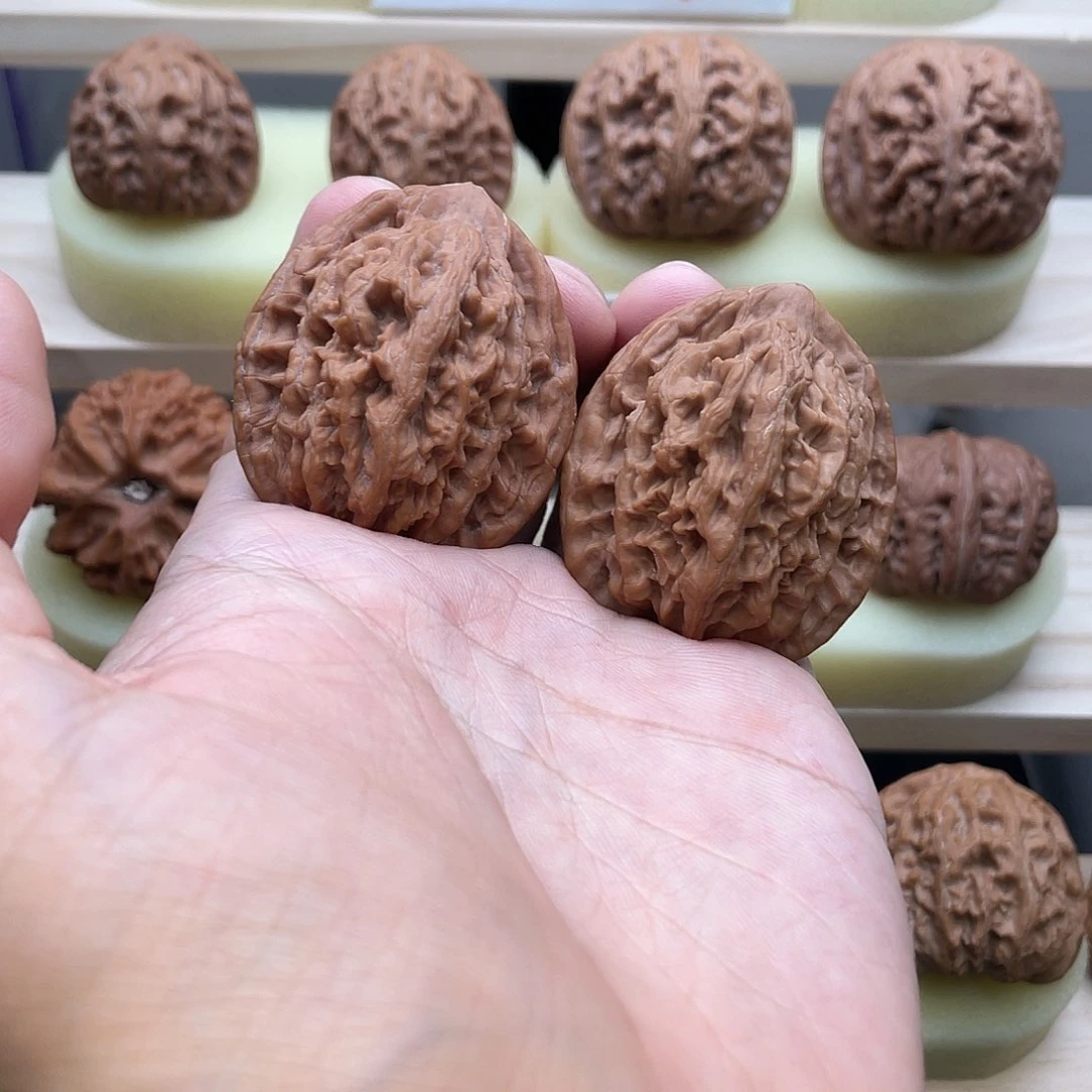 吊坠文玩核桃39全品虎头