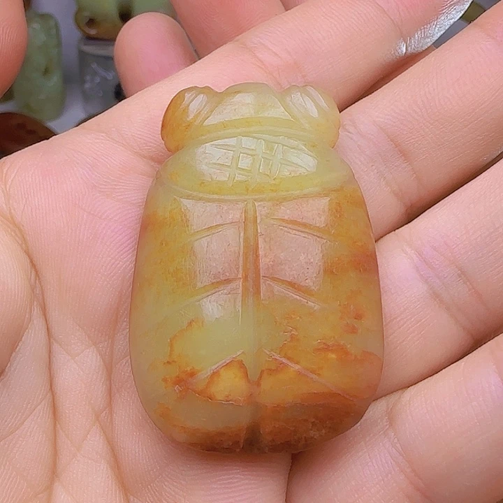 和田玉未镶嵌吊坠(不含链)