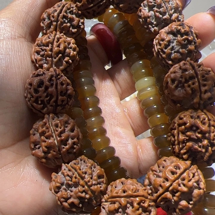 核桃手串/手链1.0/108算盘四川脖挂