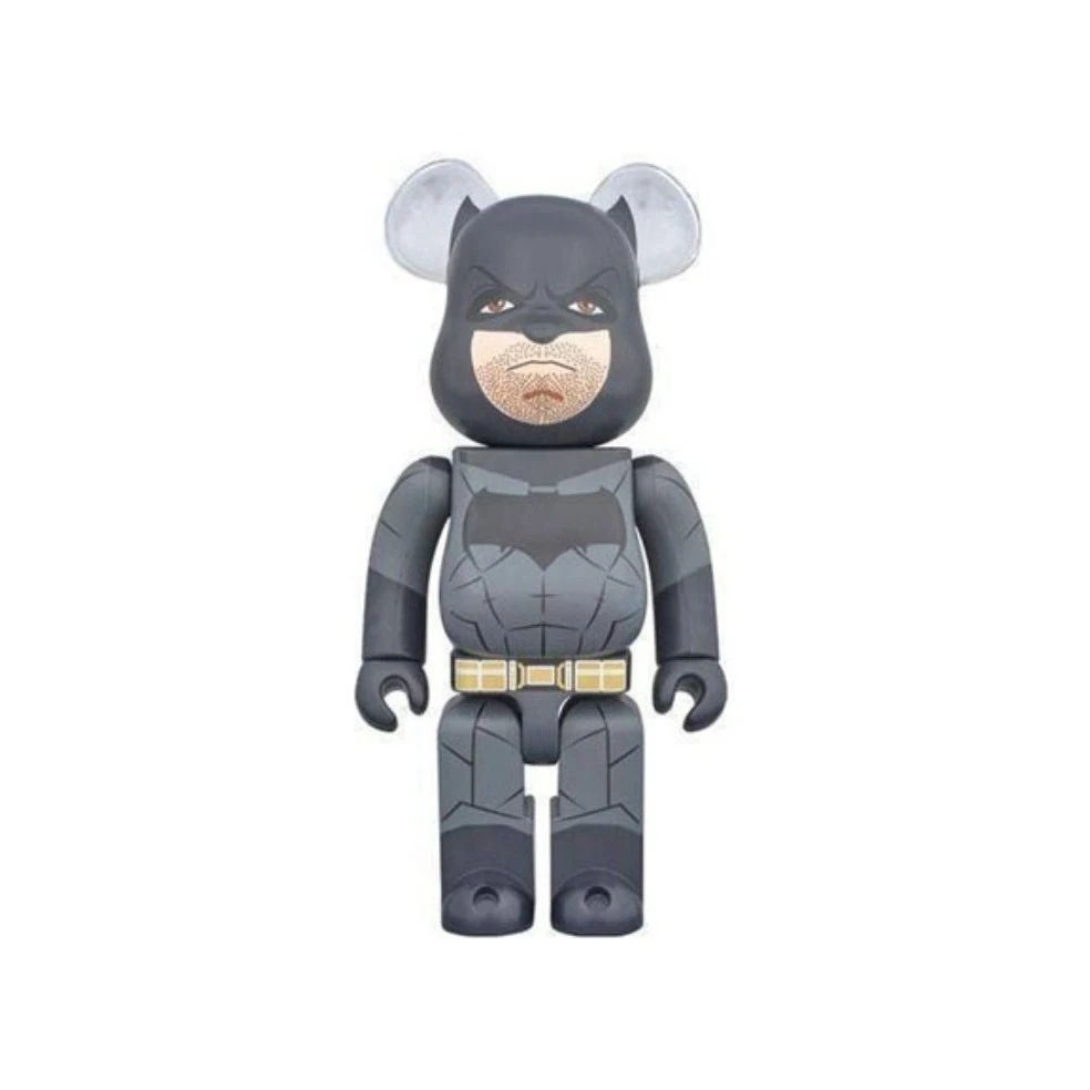 【小白】bearbrick 积木熊 蝙蝠侠胡子 400% 潮流玩具