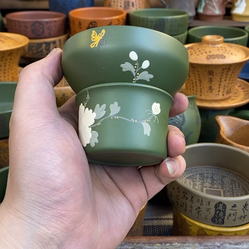 【闪购商品】紫砂杯子宜兴全手工紫砂杯