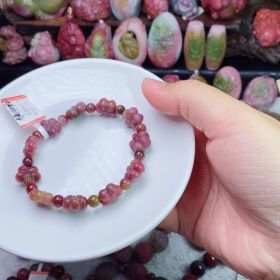 未镶嵌石英质玉（盐源）珠宝半成品