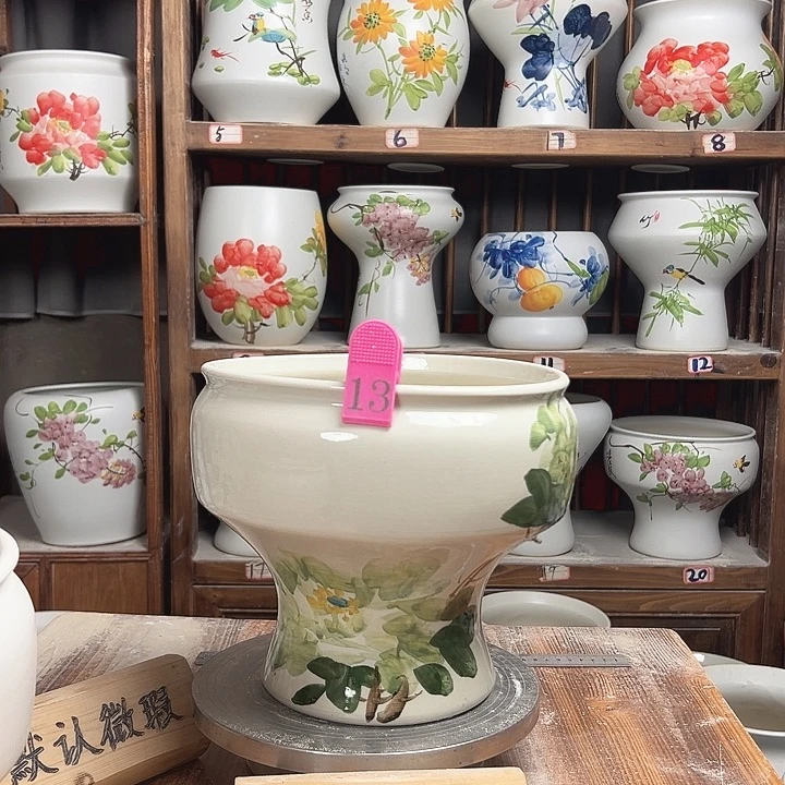 摆件13 款陶瓷新款陶瓷大微瑕