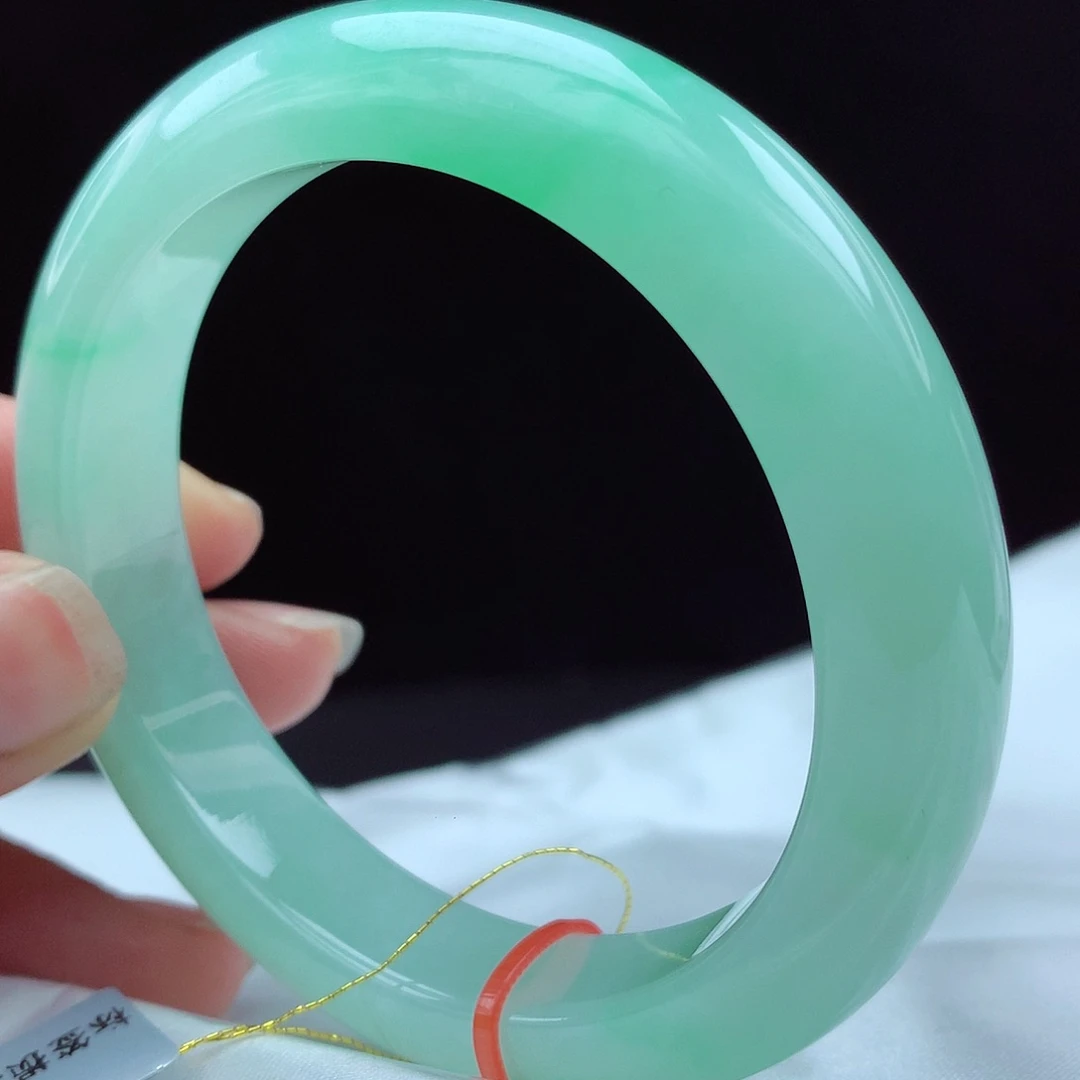 未镶嵌手镯翡翠57圈077