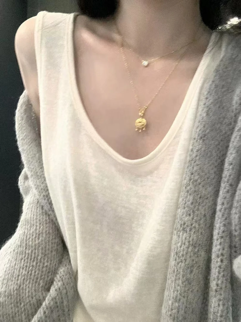 02394 张十柒服饰 薄款吊带背心女夏季外穿休闲松弛感K13