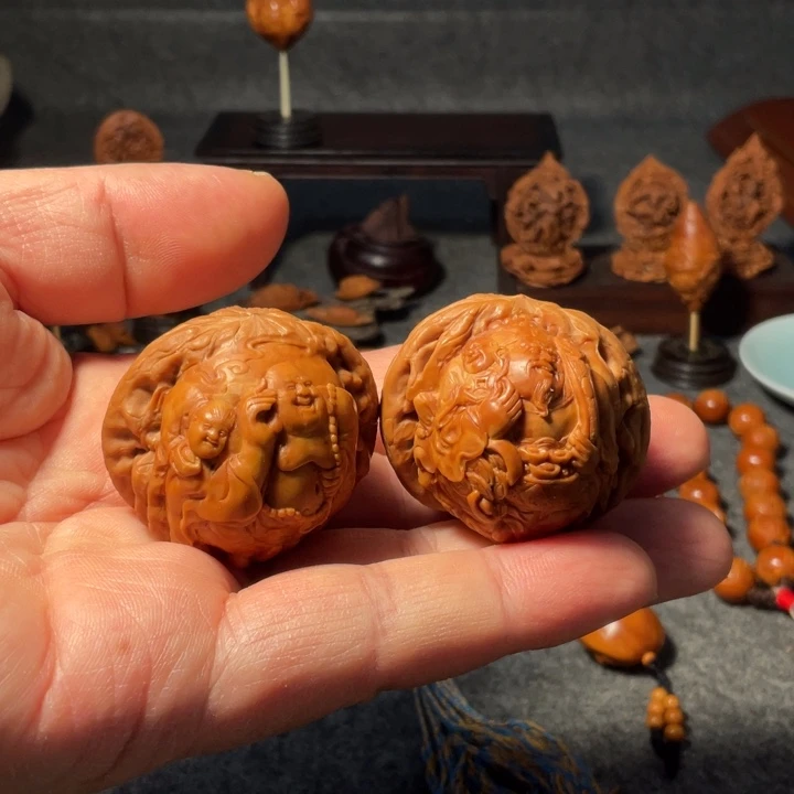 醒***铎橄榄核手串/手链手工制作工艺