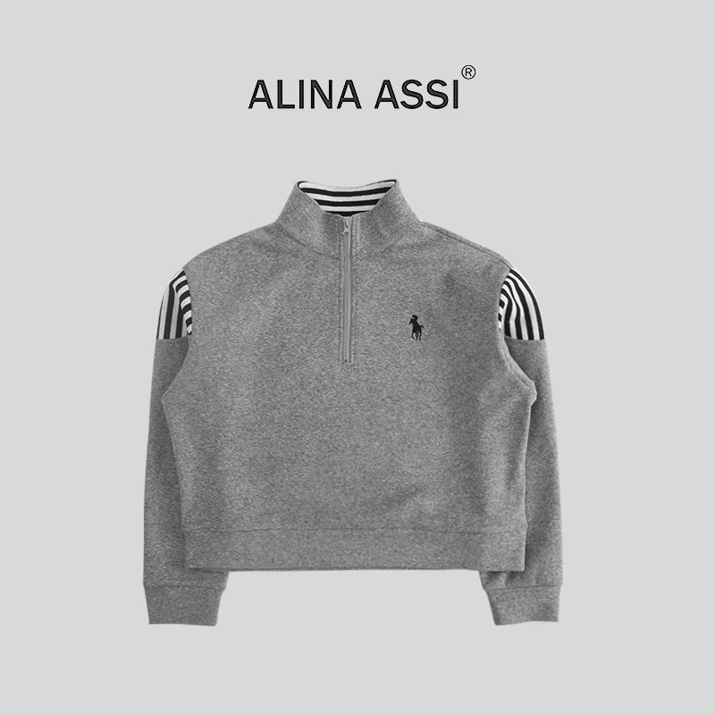 【WW】2025新款休闲时尚加绒加厚百搭卫衣YMI991