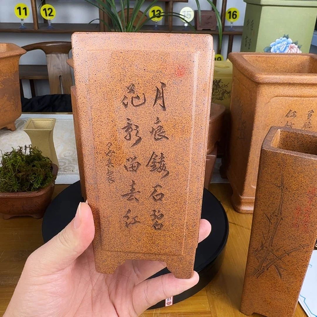 紫砂花盆用****7紫砂花盆