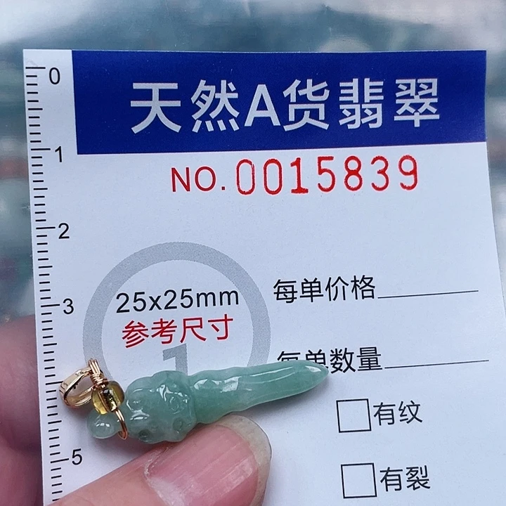 吊坠(赠链)未镶嵌翡翠