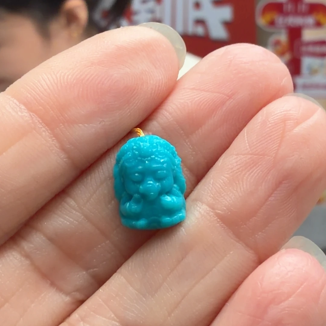 绿松石未镶嵌颈饰
