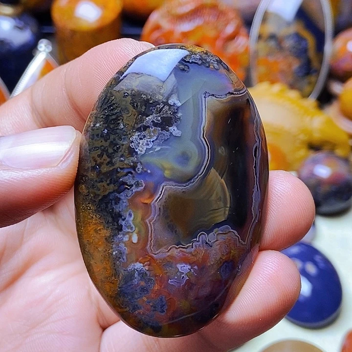 0***7玛瑙/玉髓战国红玛瑙饰品未镶嵌